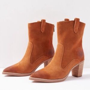Splendid Suede Western Boot NWOB